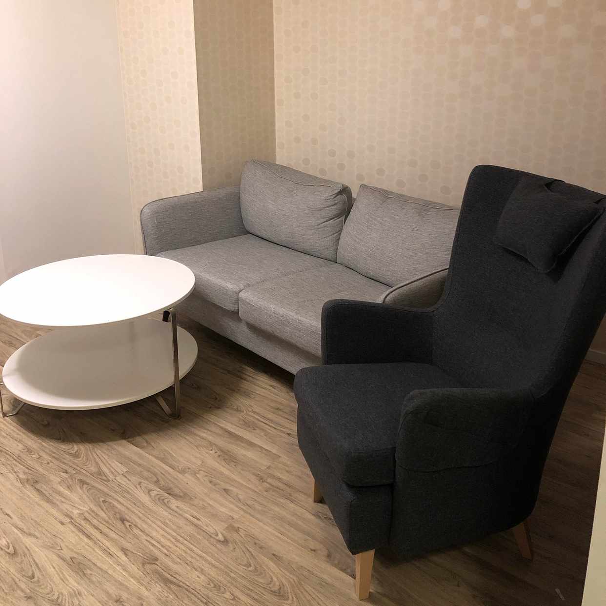 image of Soffa, fotölj, soffbord - Stockholm
