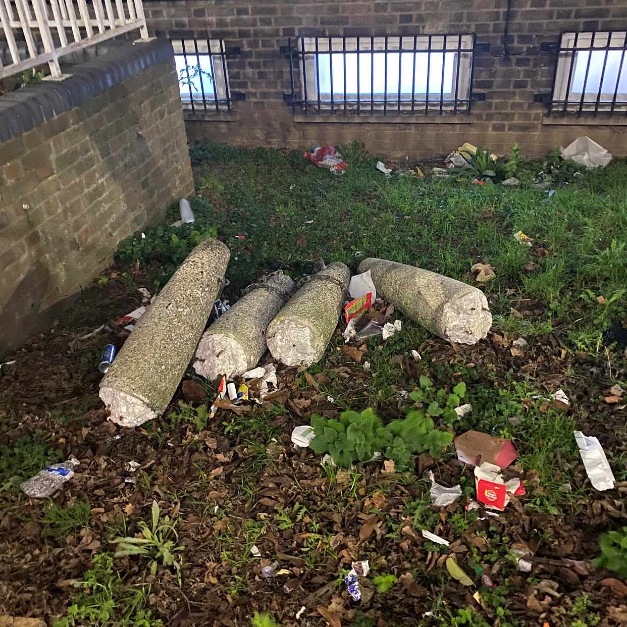 image of Remove cement pillars - Romford