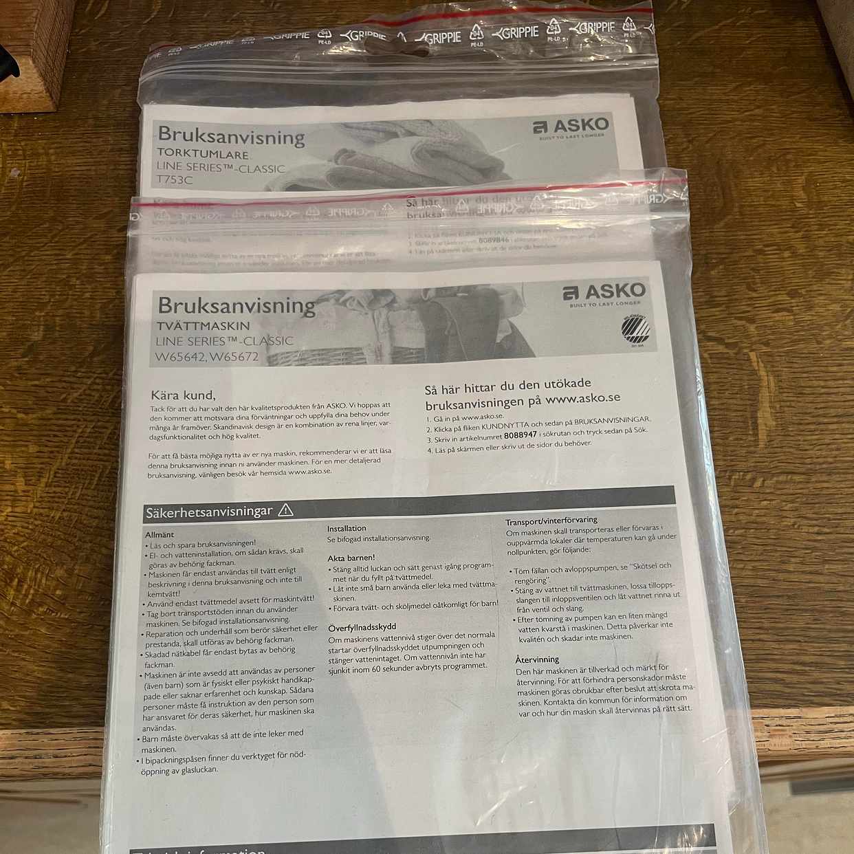 image of Tvättmaskin och torktuml. - Öjersjö