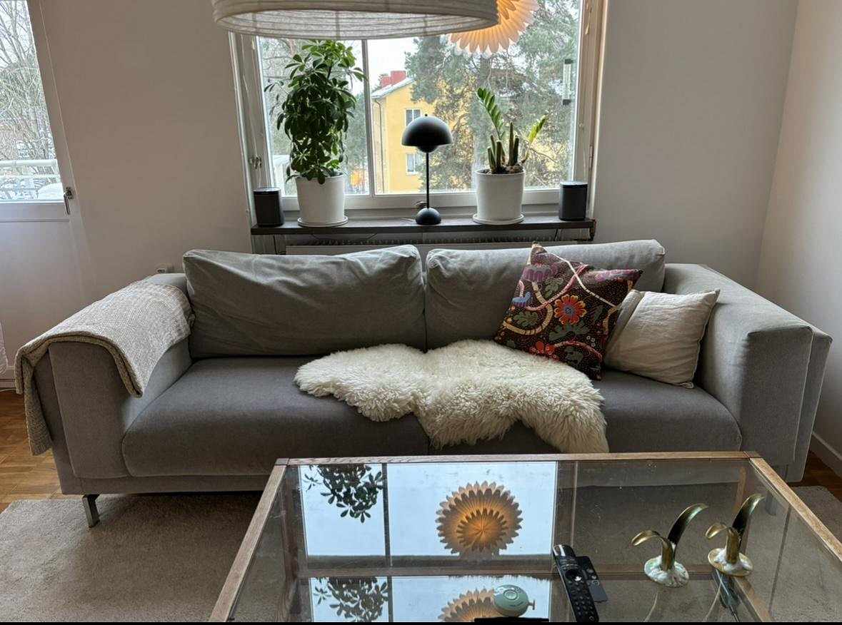 image of 3-sits soffa Ikea Nockeby - 