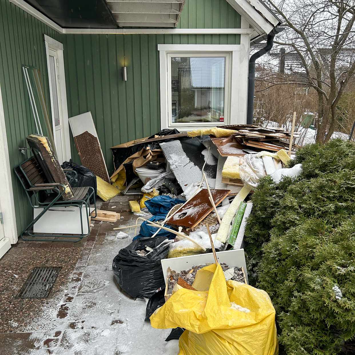 image of Renovation garbage - Täby