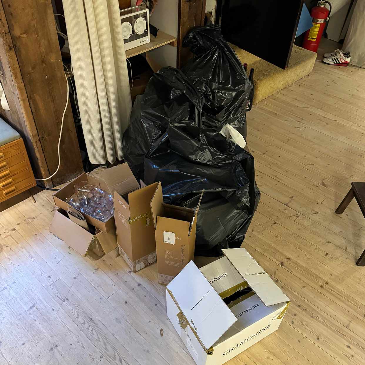 image of Recycle and throw away - Stockholm