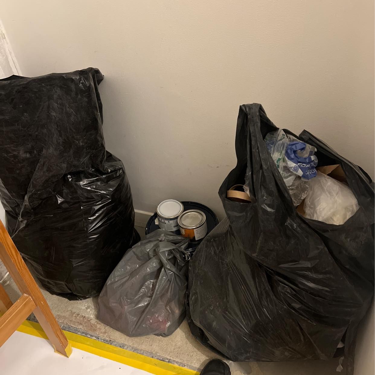 image of Cardboard + general waste - Stockholm