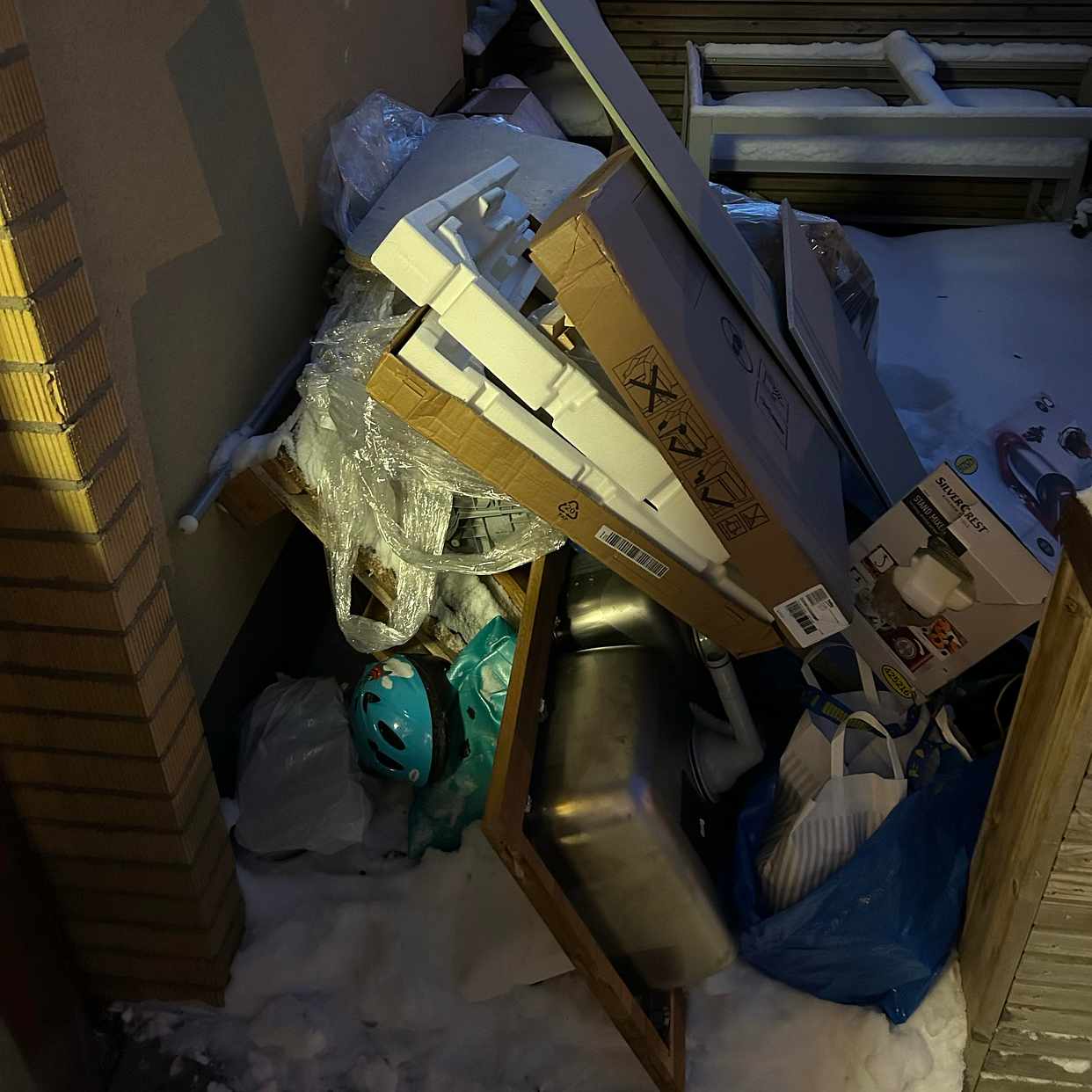 image of Hämta bänkskiva med mera - Hägersten