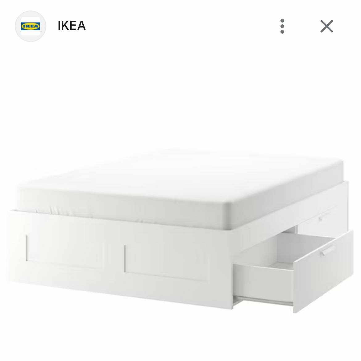 image of Ikea brimnes 160 cm - Årsta