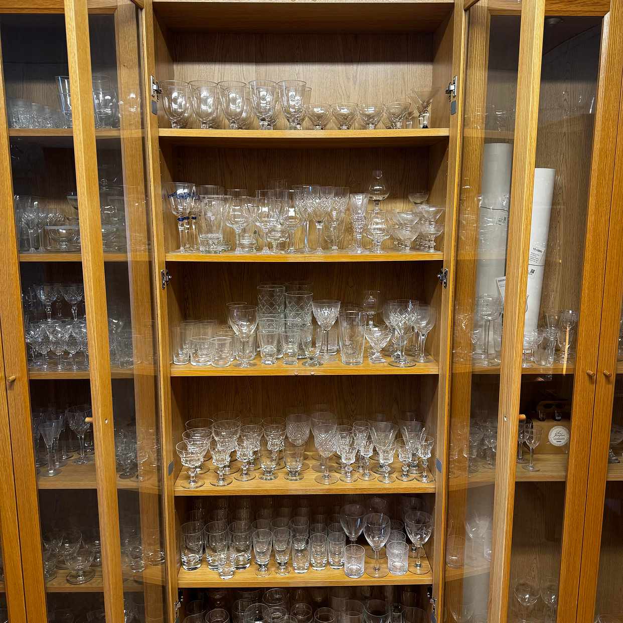 image of Porslin glas tavla lampor - 