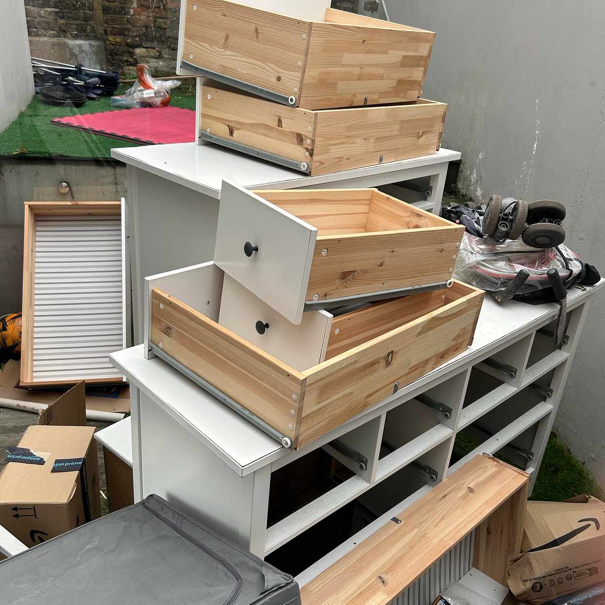 image of Clear chest-of-drawers - London
