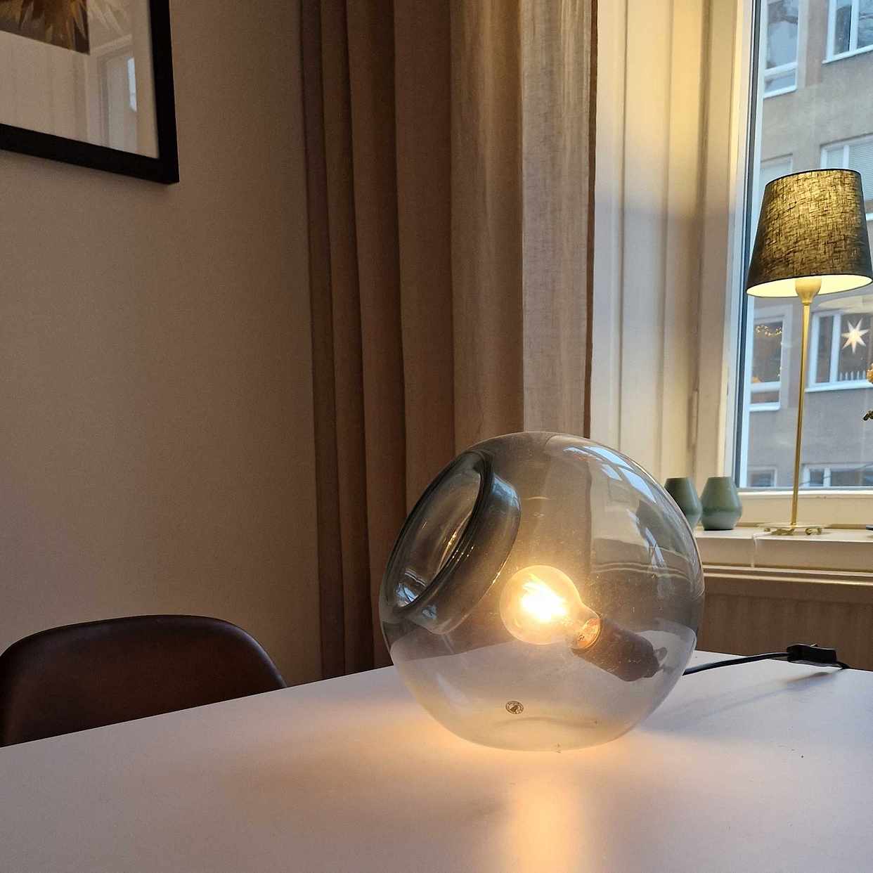 image of Fungerande lampa glas - Stockholm