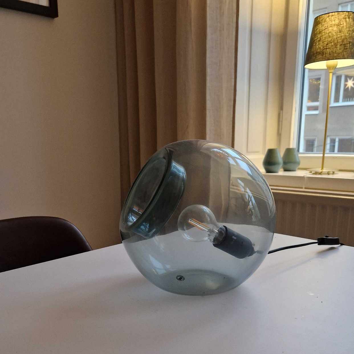 image of Fungerande lampa glas - Stockholm