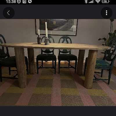 image of Hämta köksbord 200x90 - 