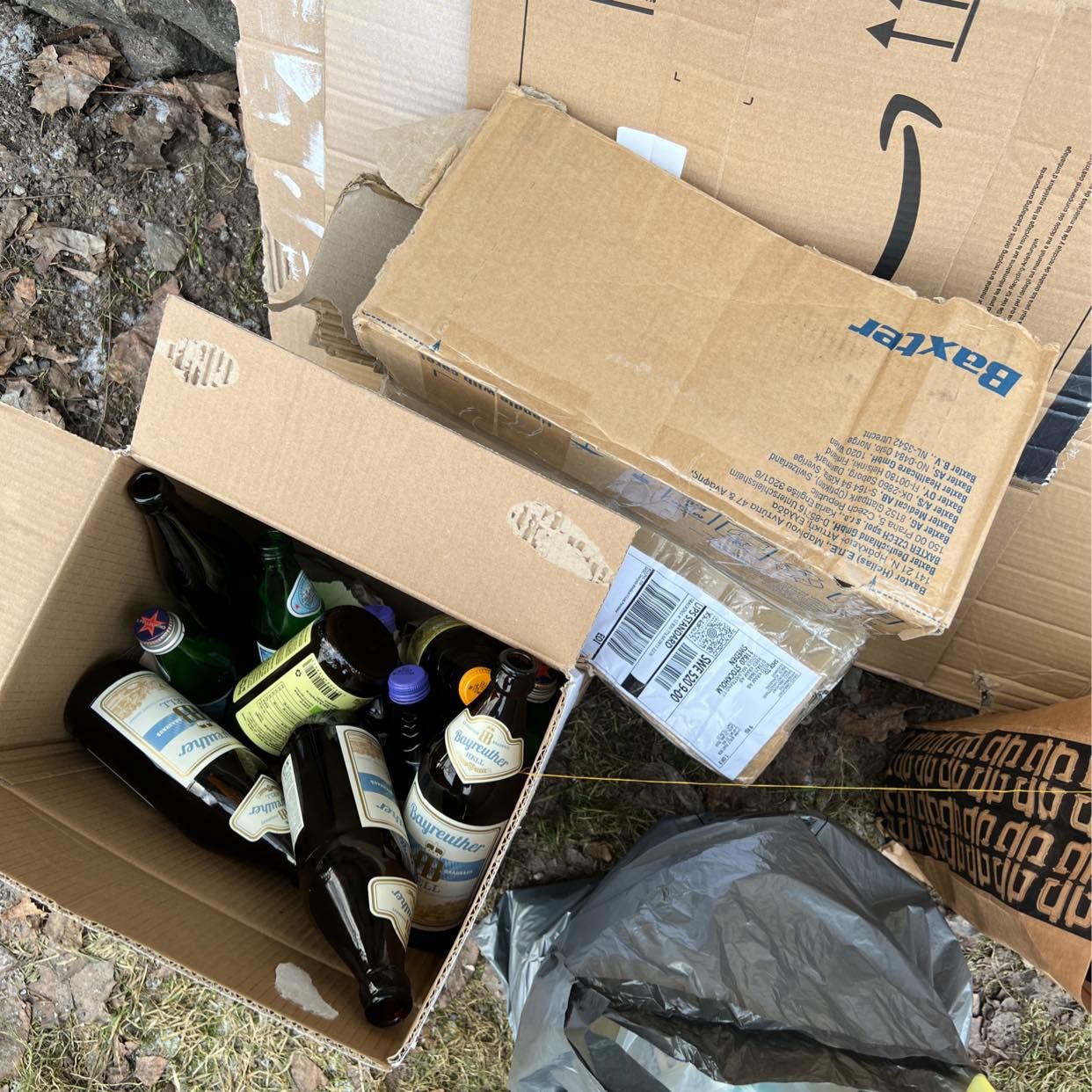 image of Cardboard plastic bottles - Stockholm