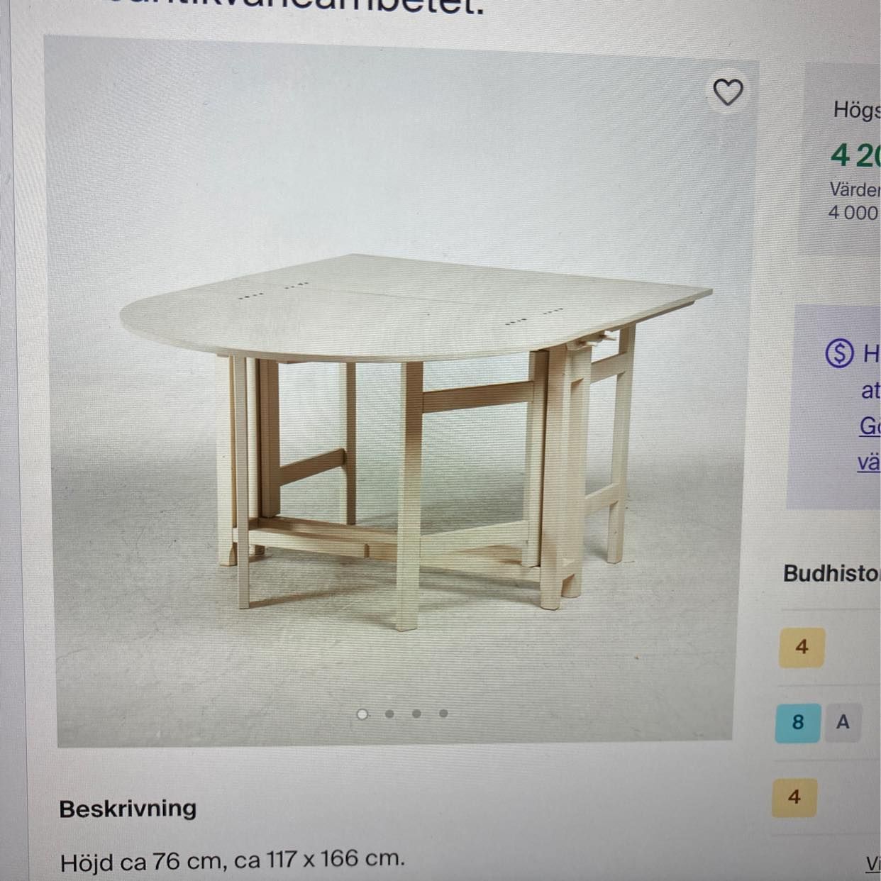 Hämta bord på bära in