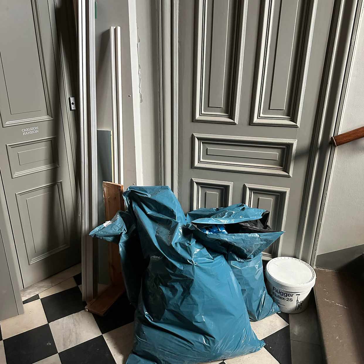 image of Säckar skenor mm - Stockholm