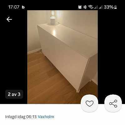 image of Ikea bestå skåp 120x64x42 - 