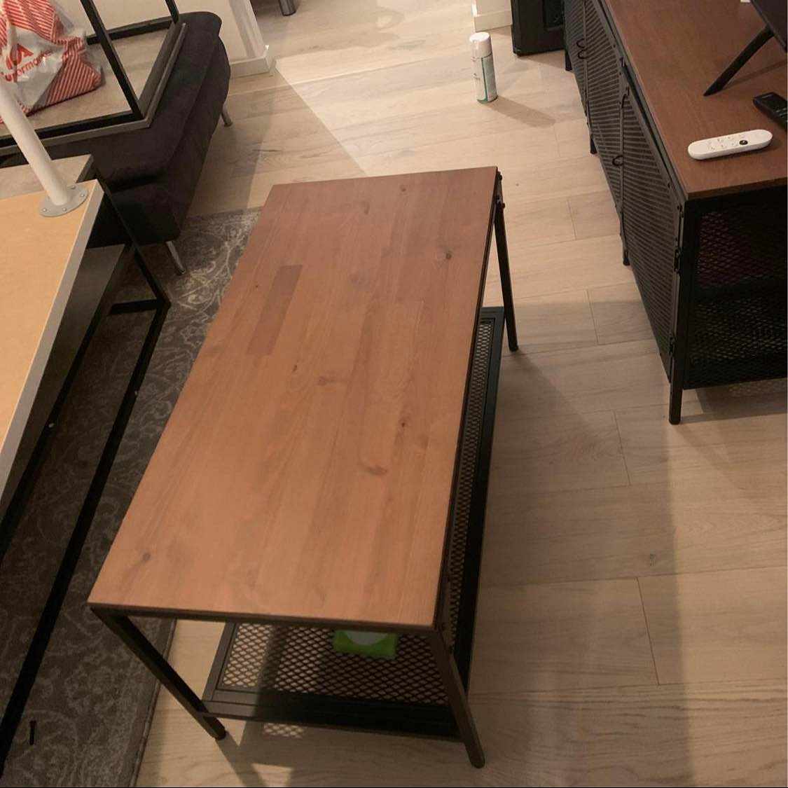 image of Soff och tv bord soffdel - 