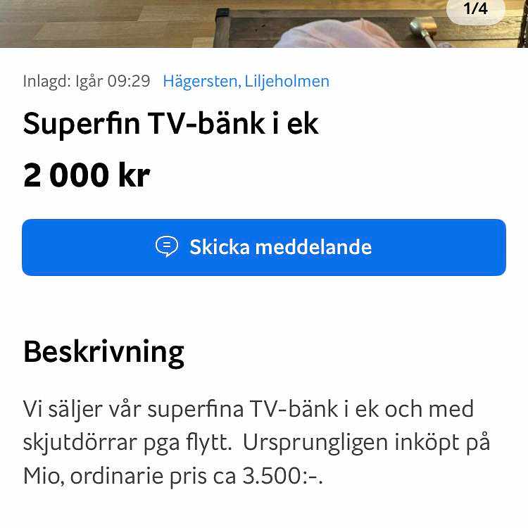 image of Tv bänk - 
