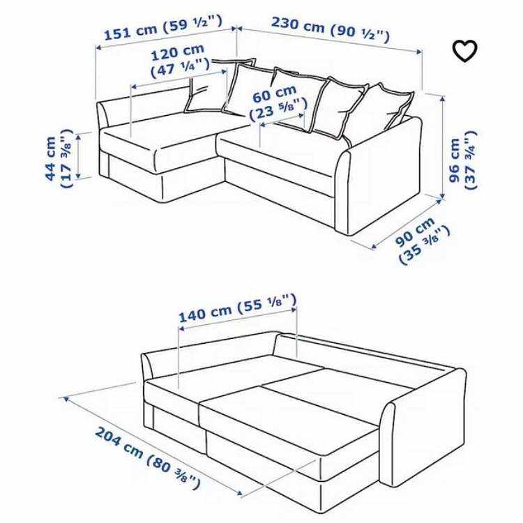 image of Upphämtning av bäddsoffa - 