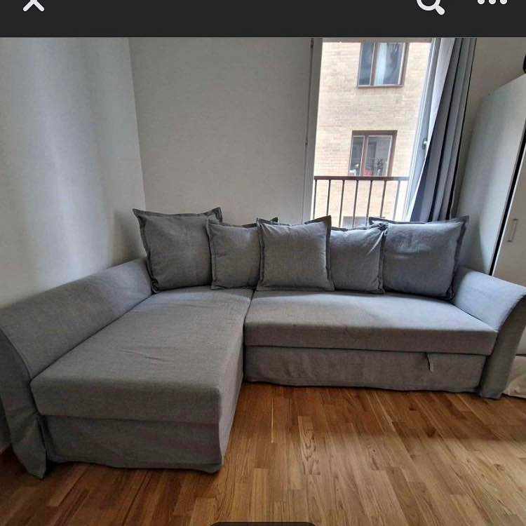 image of Upphämtning av bäddsoffa - 