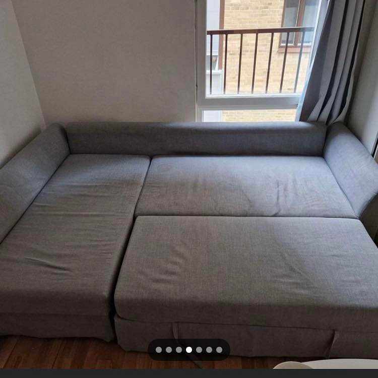 image of Upphämtning av bäddsoffa - 