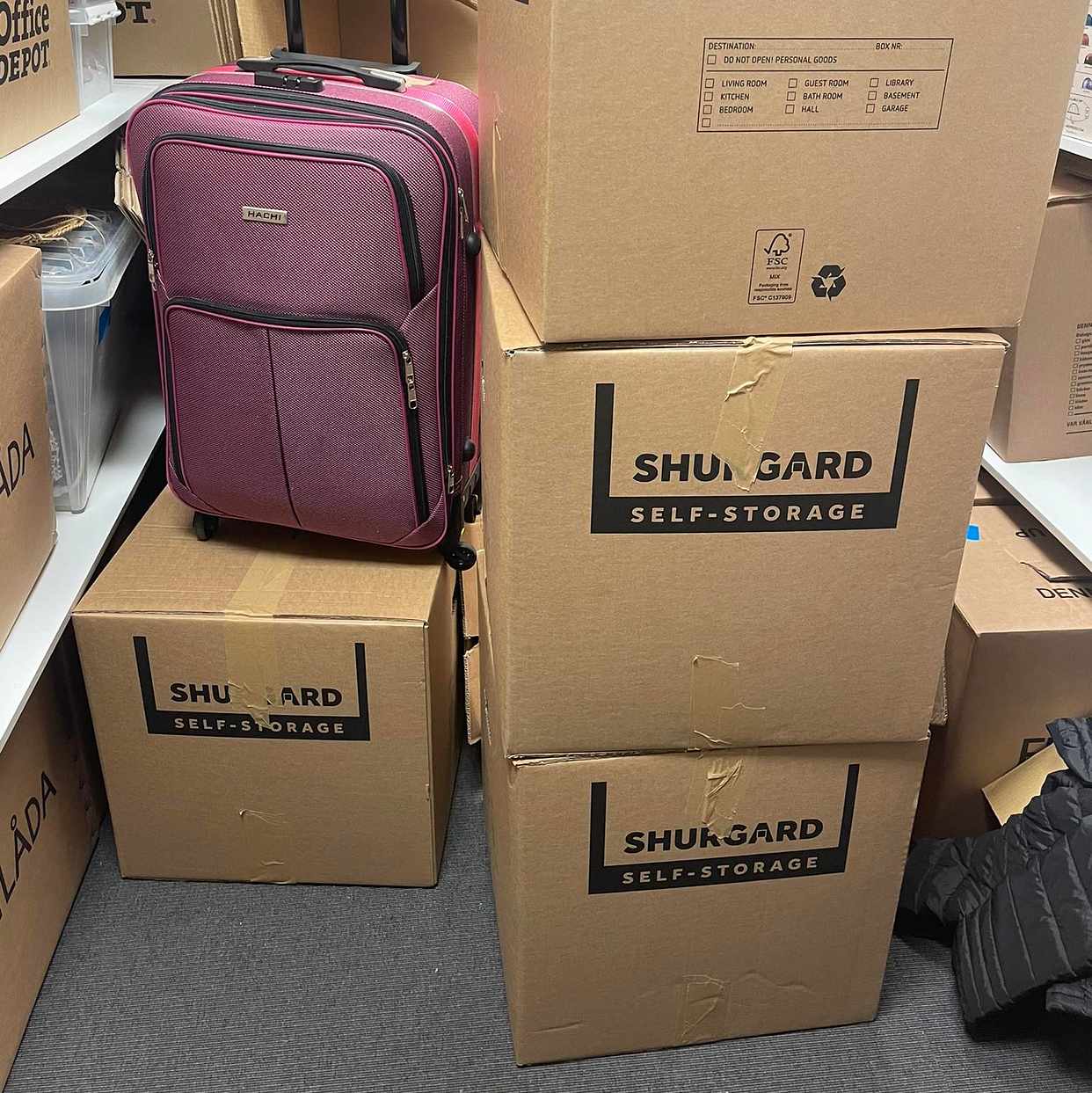 image of Quick Move -5 boxes 1 Bag - 