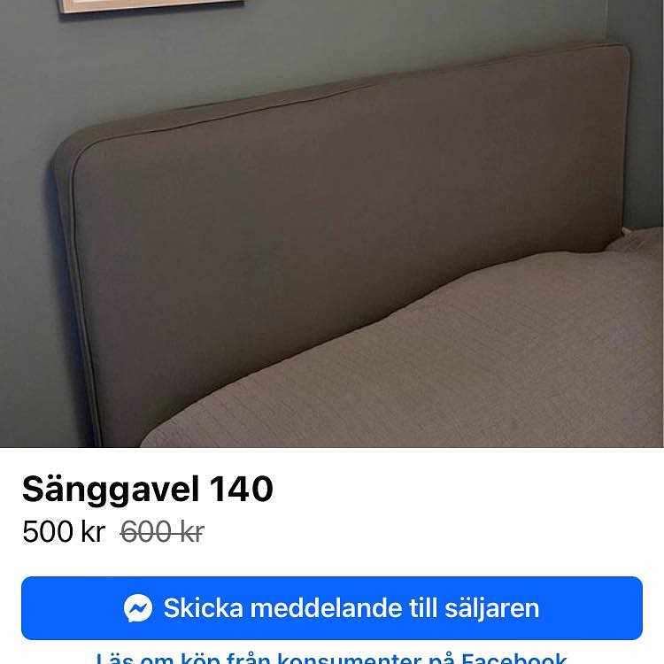 image of Sänggavel 140cm bred - 