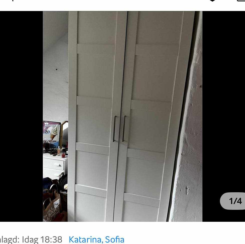 image of Flytta 4 garderober delar - 