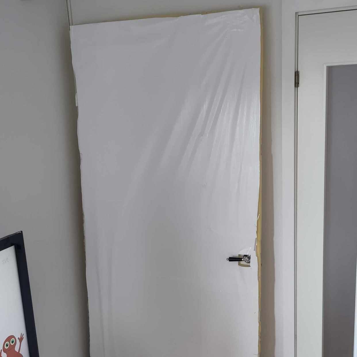 Sound isolated door 21x9