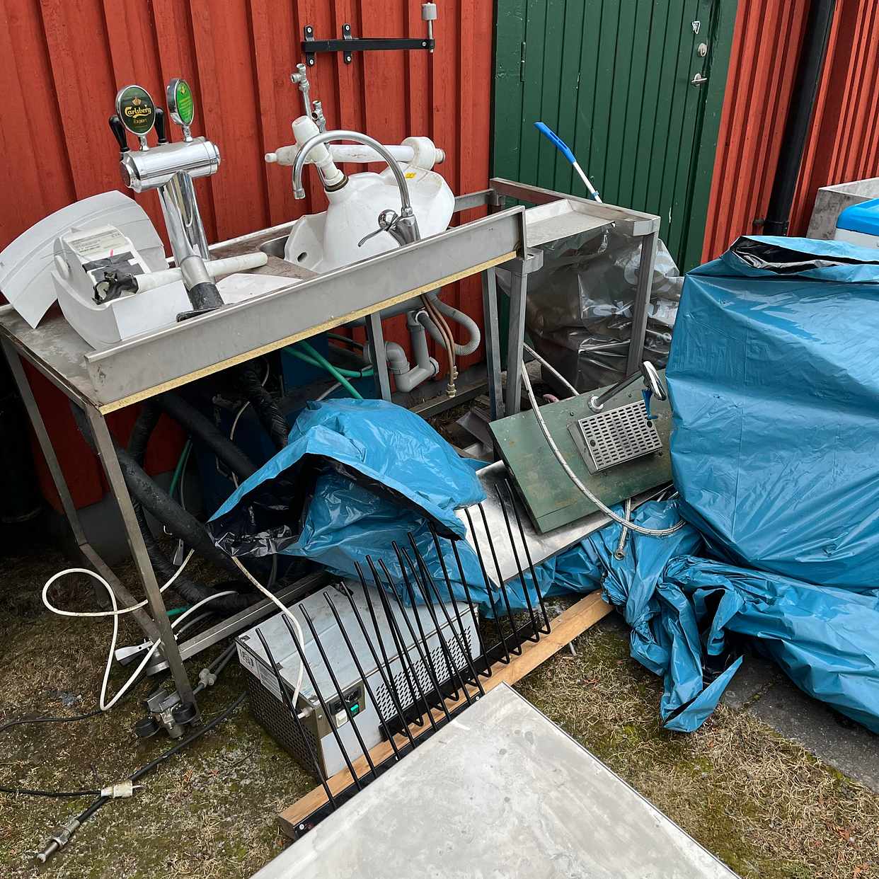 image of Byggmaterial, skräp - Solna