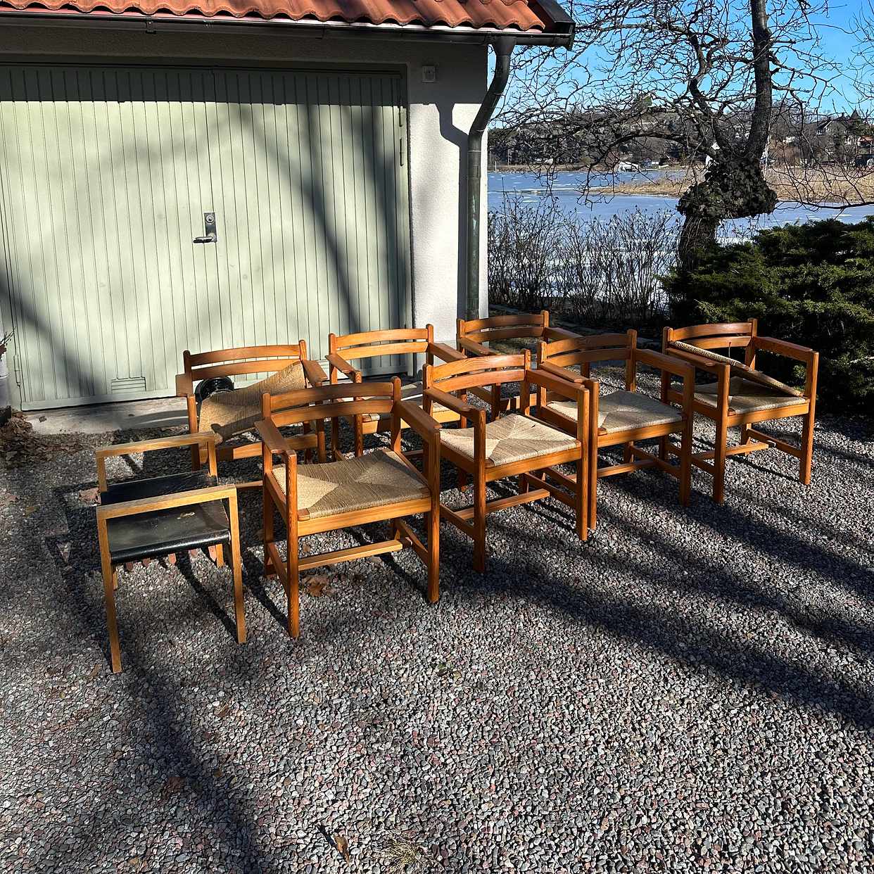 image of Flytta stolar och pall - 