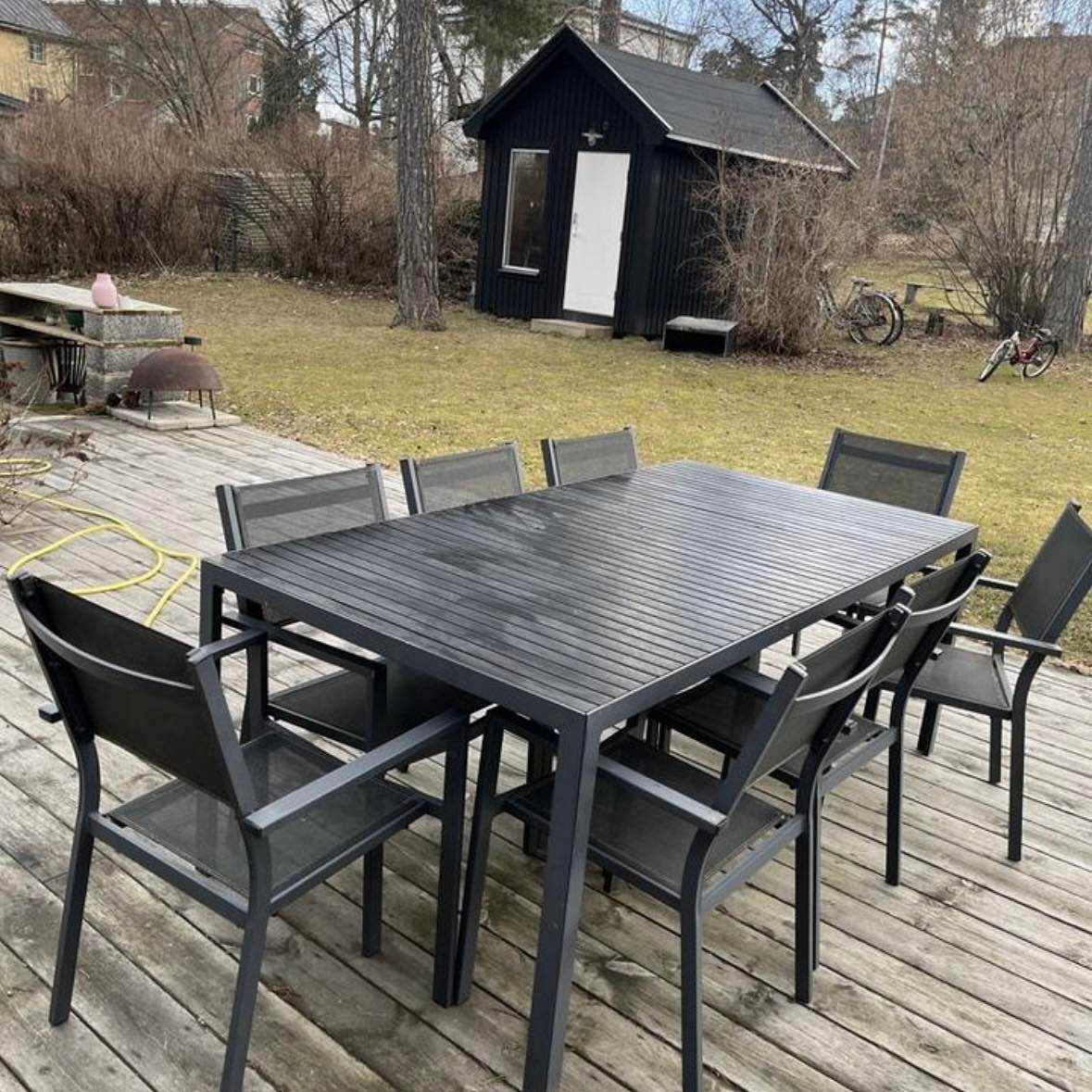 image of Hämta stolar bord och sol - 