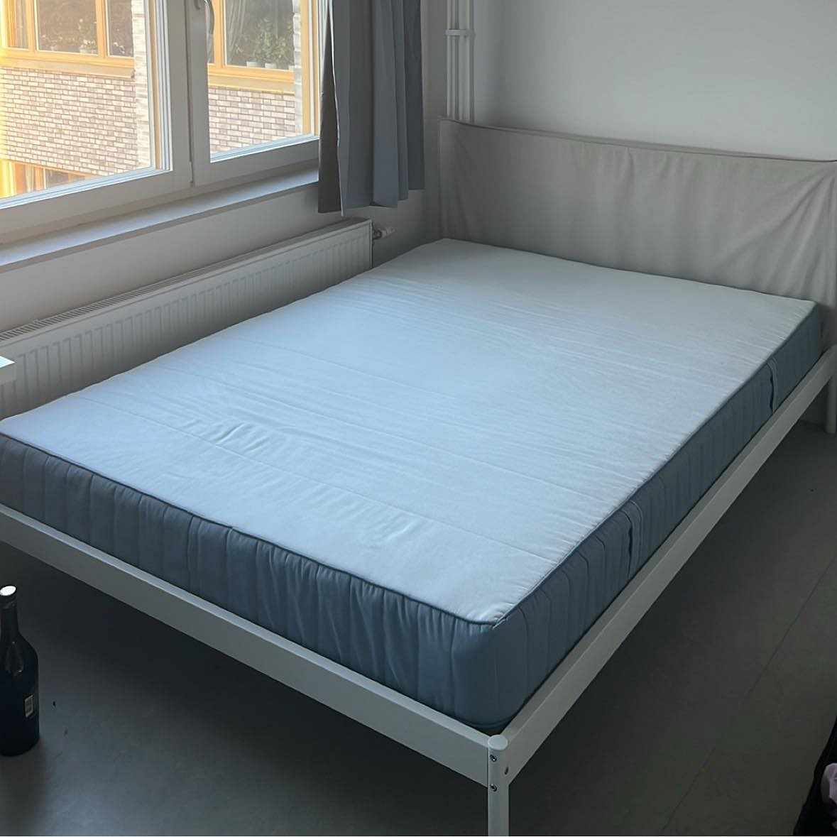 image of Bed frame and mattress - 
