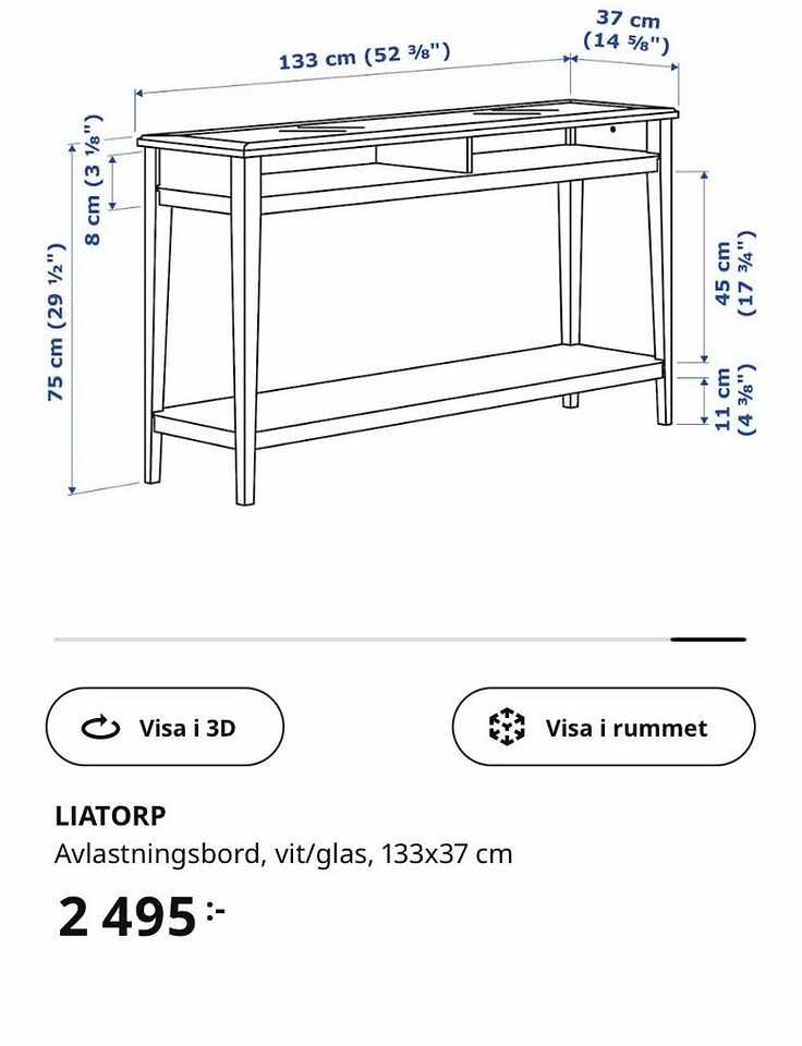 image of Avlastningsbord  - 