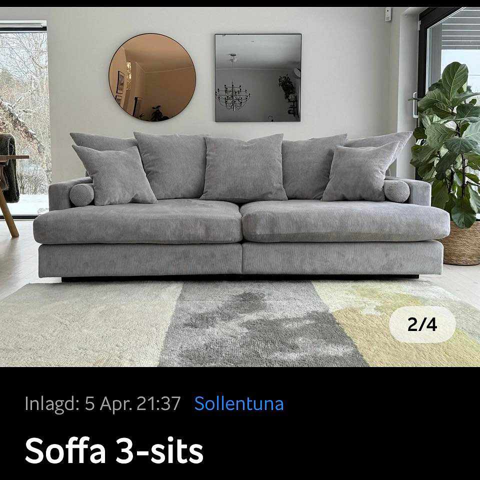 image of Transport soffa - 