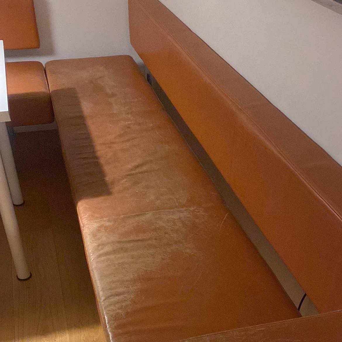 image of 2 x Leather benches - Hägersten