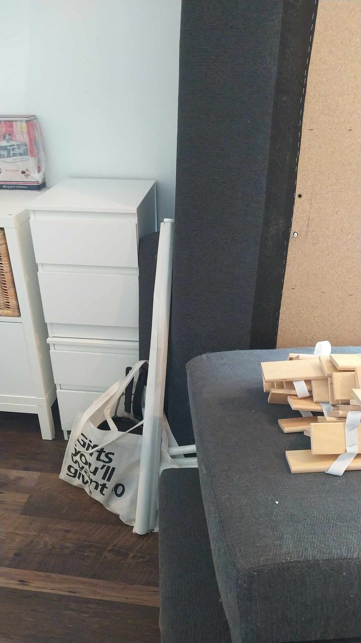 image of Ikea couch and bed - Skövde