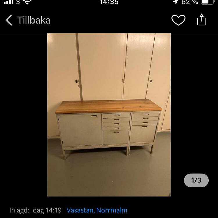 image of Flytt av två skåp - 