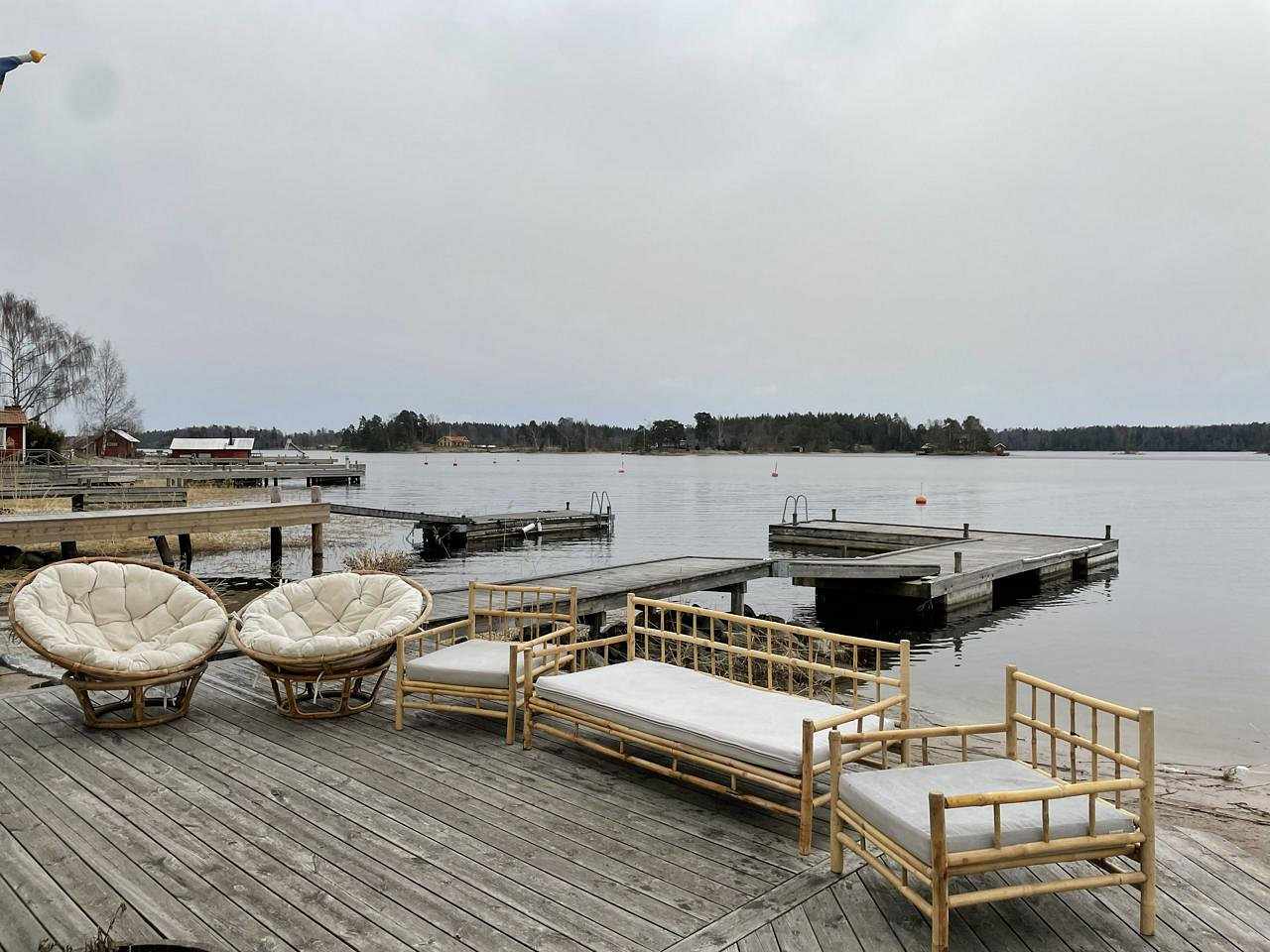 image of Tine k loungegrupp bambu  - 