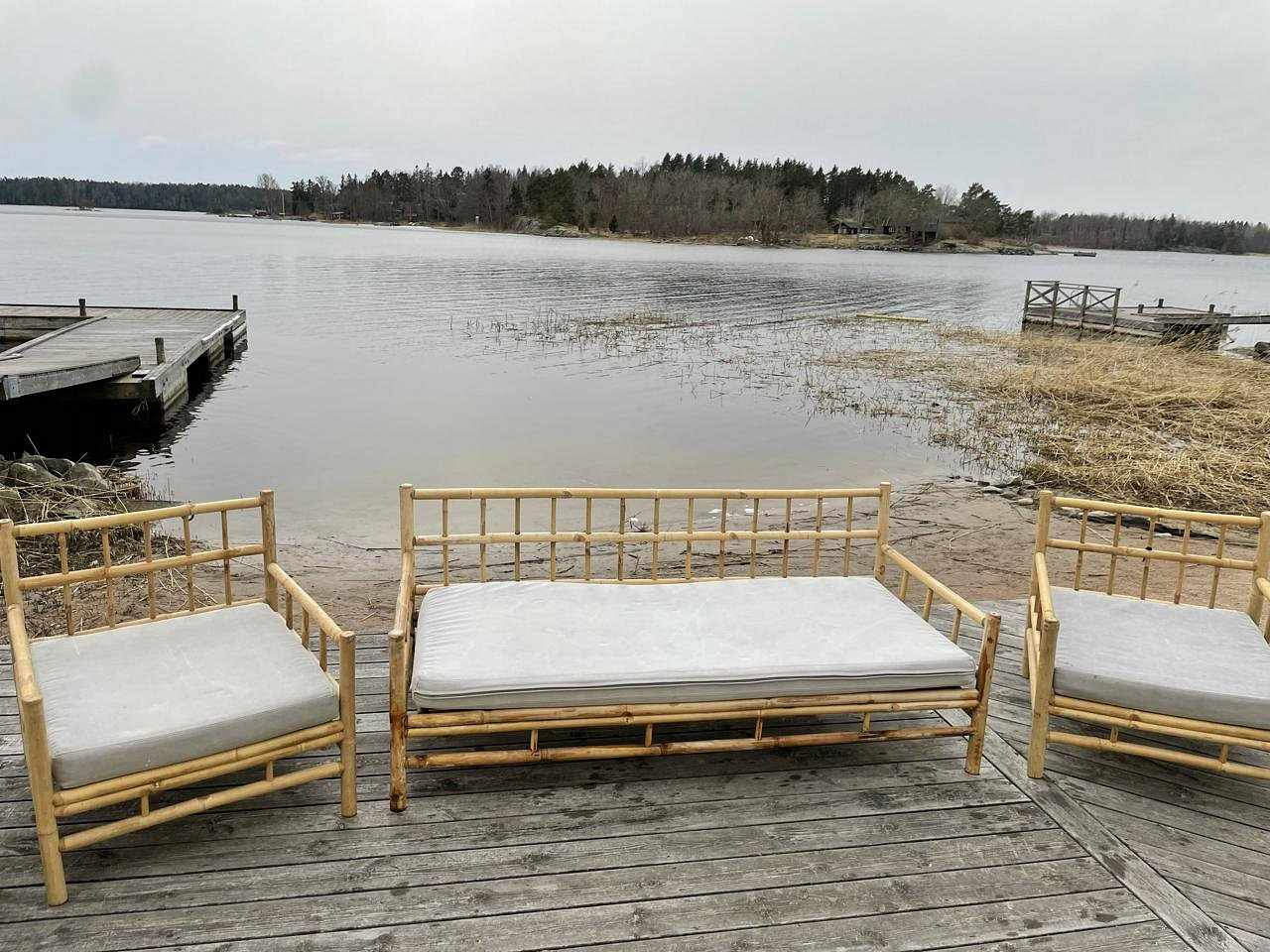 image of Tine k loungegrupp bambu  - 