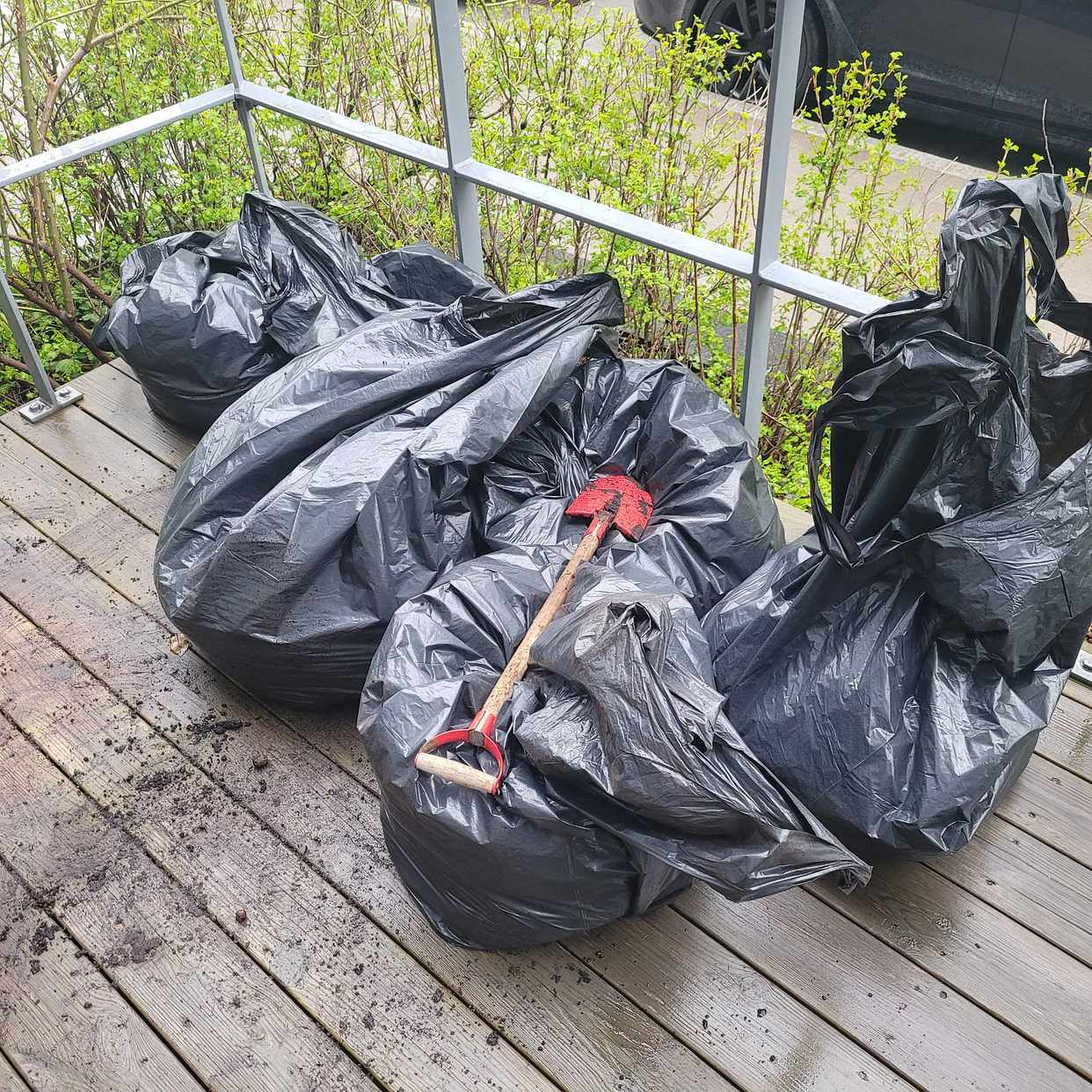 image of trädgårdsavfall o föremål - Stockholm