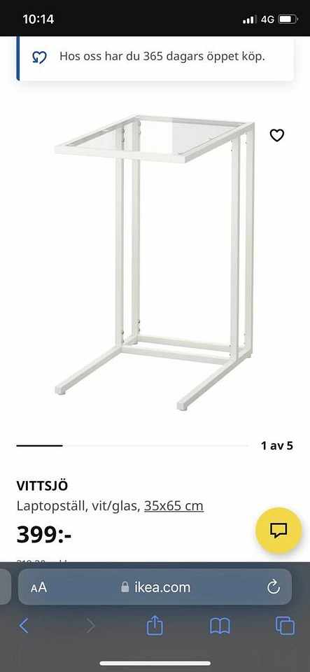 image of IKEA Vittsjö, soffbord oc - 