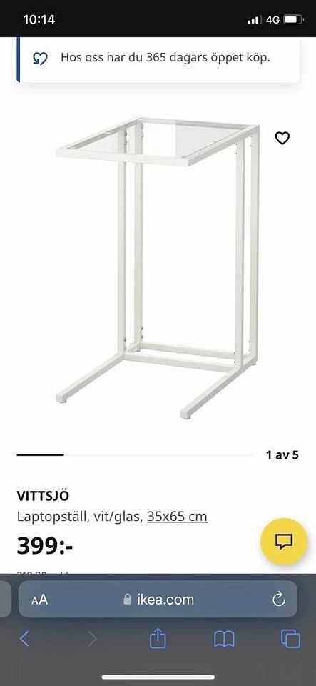 image of IKEA Vittsjö, soffbord oc - 