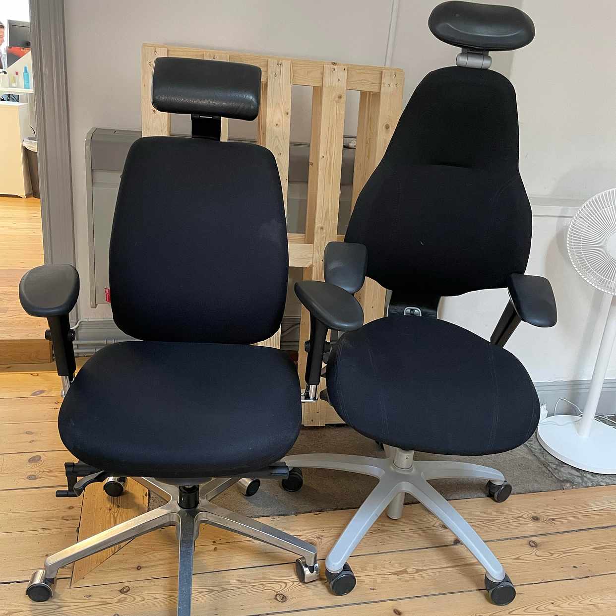 image of Konttorsstolar x2 - Stockholm