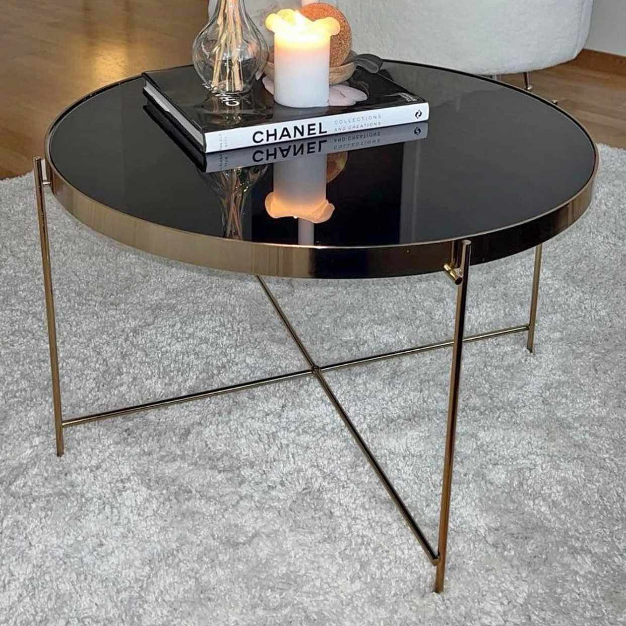 image of Två glasbord - 