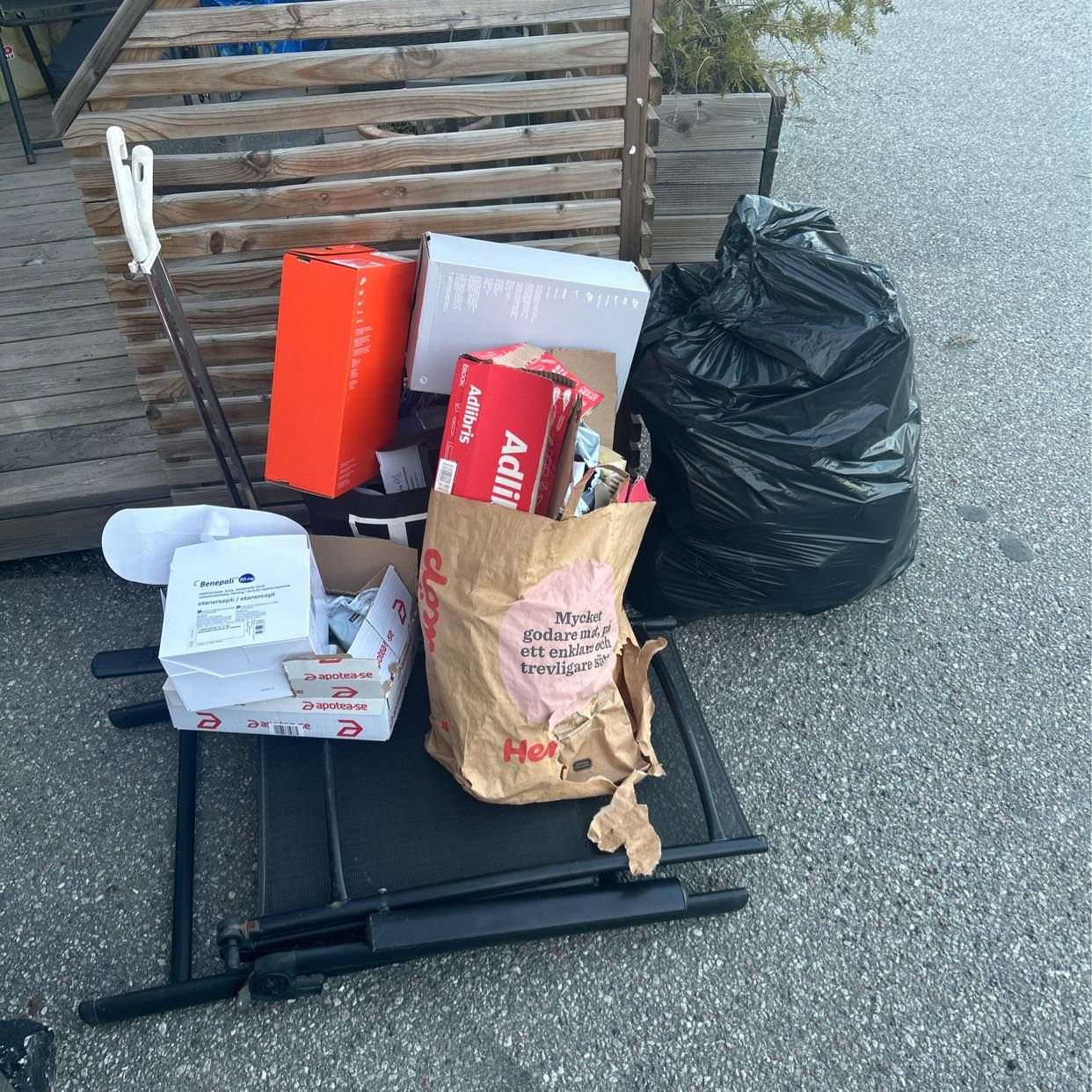 image of Packaging, home used - Järfälla