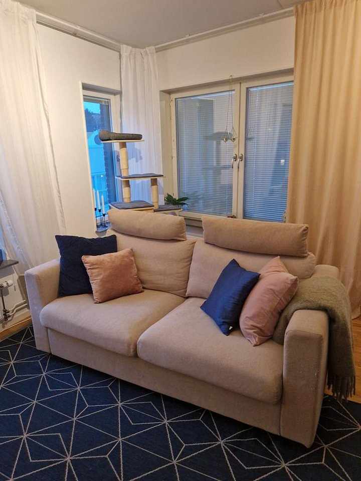 image of 2-sits bäddsoffa med nack - 