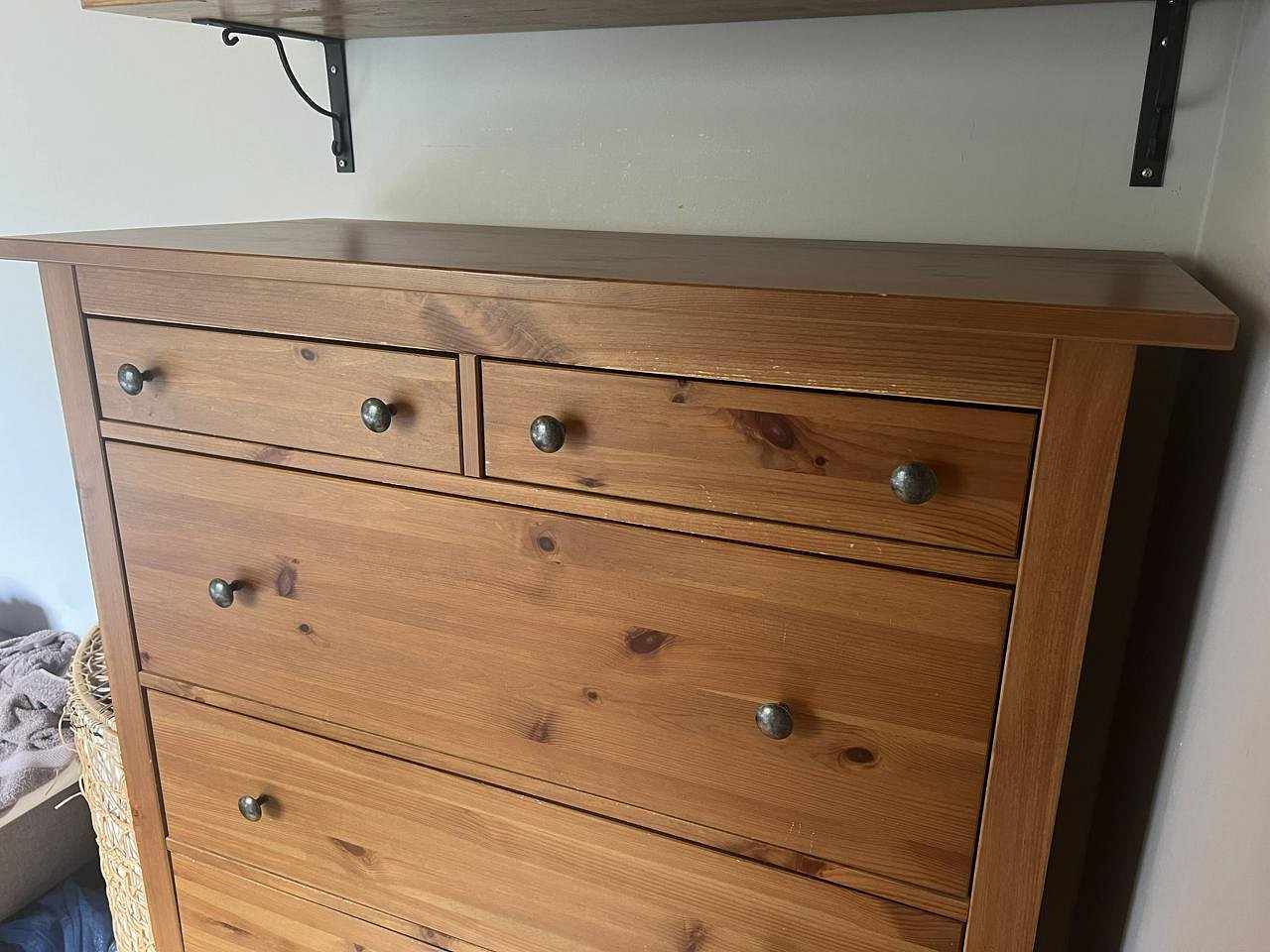 image of Hemnes byrå 6 lådor - 