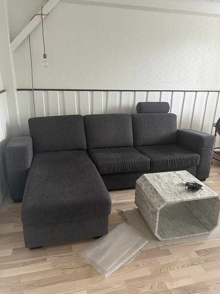 image of 3 sits soffa från Mio grå - 