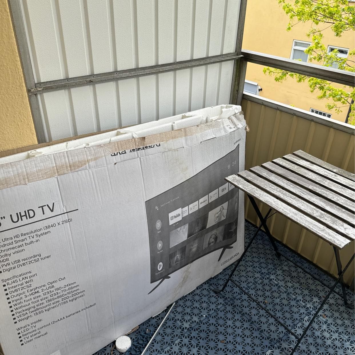 image of Removal from balcony - Bromma