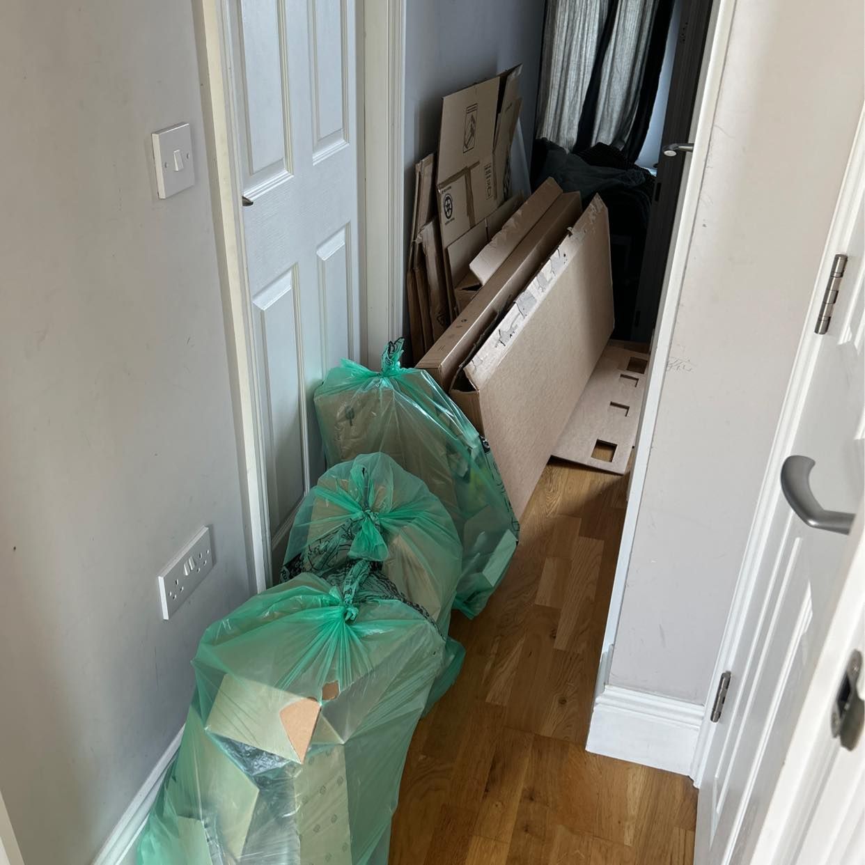 image of Cardboard and recycling - London
