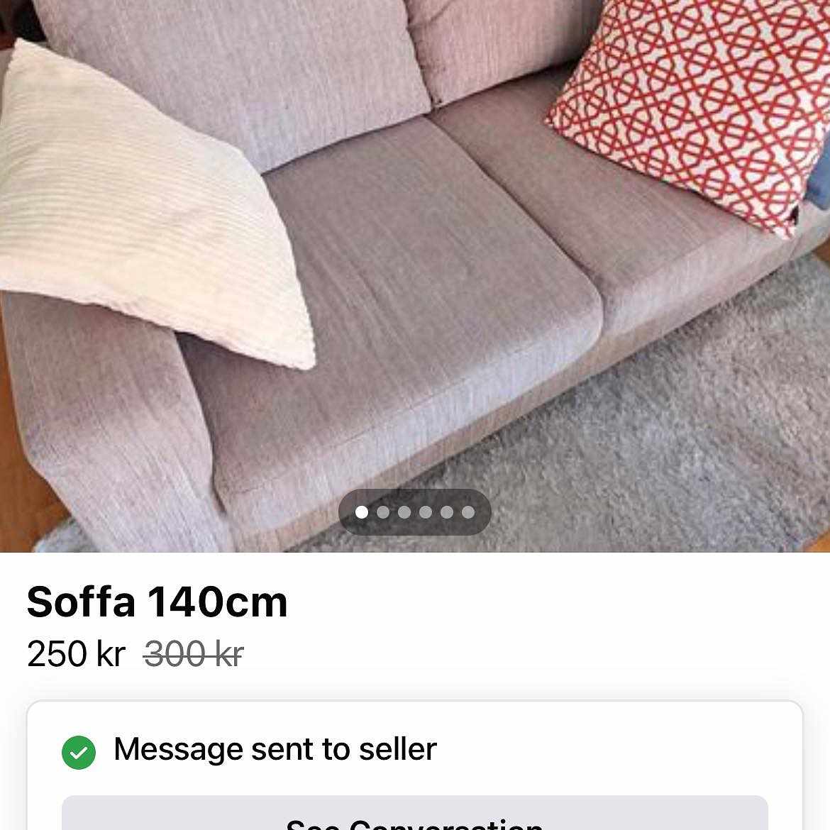 image of 2 hämtningar-soffa/tvättm - 
